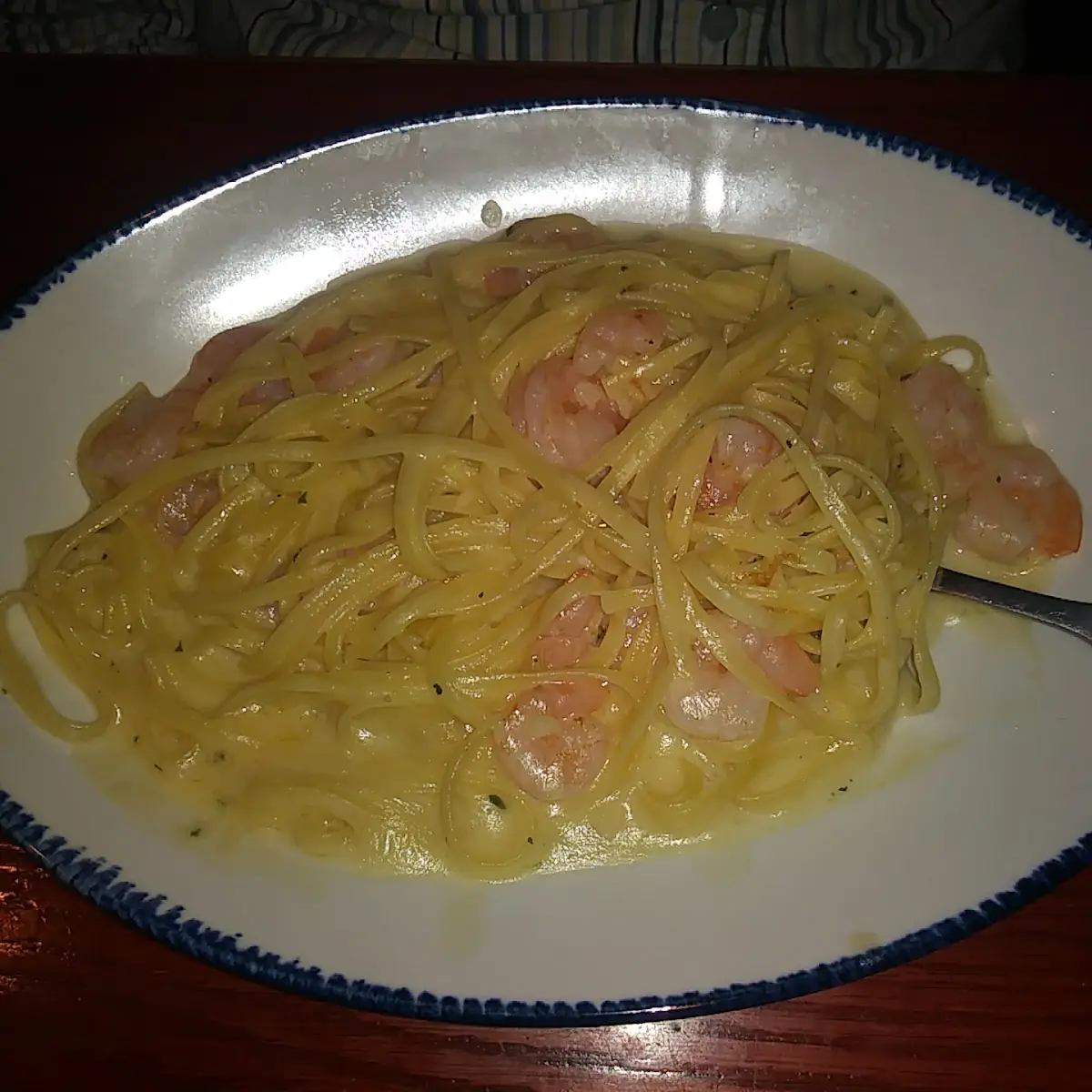 Shrimp Alfredo