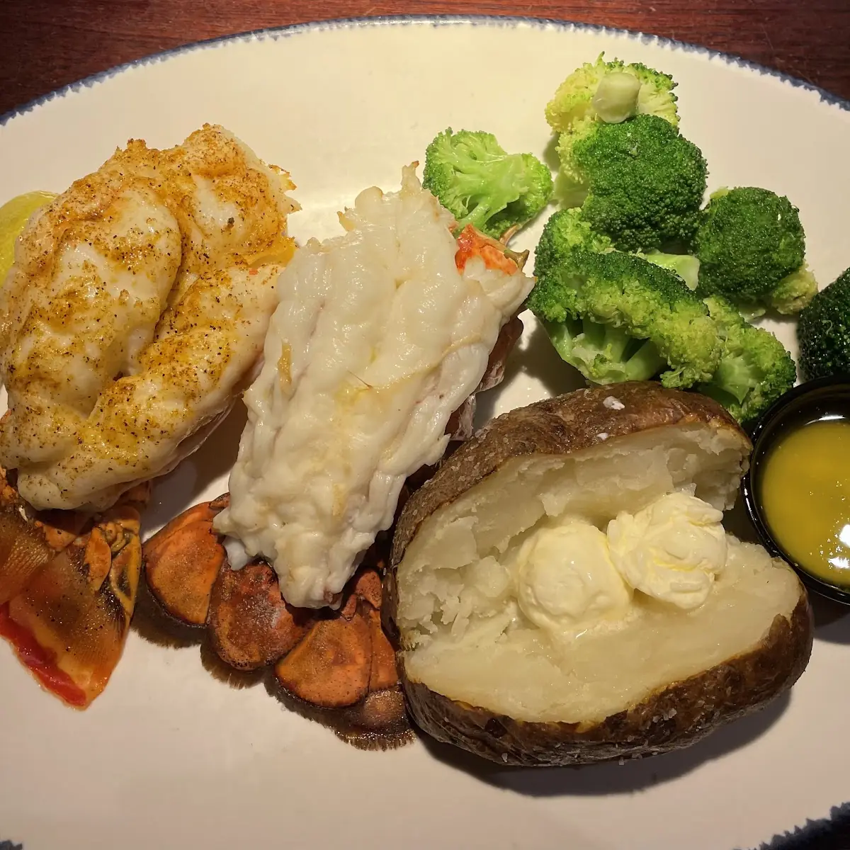 Sirloin Steak and Mashed Potatoes and Steamed Broccoli