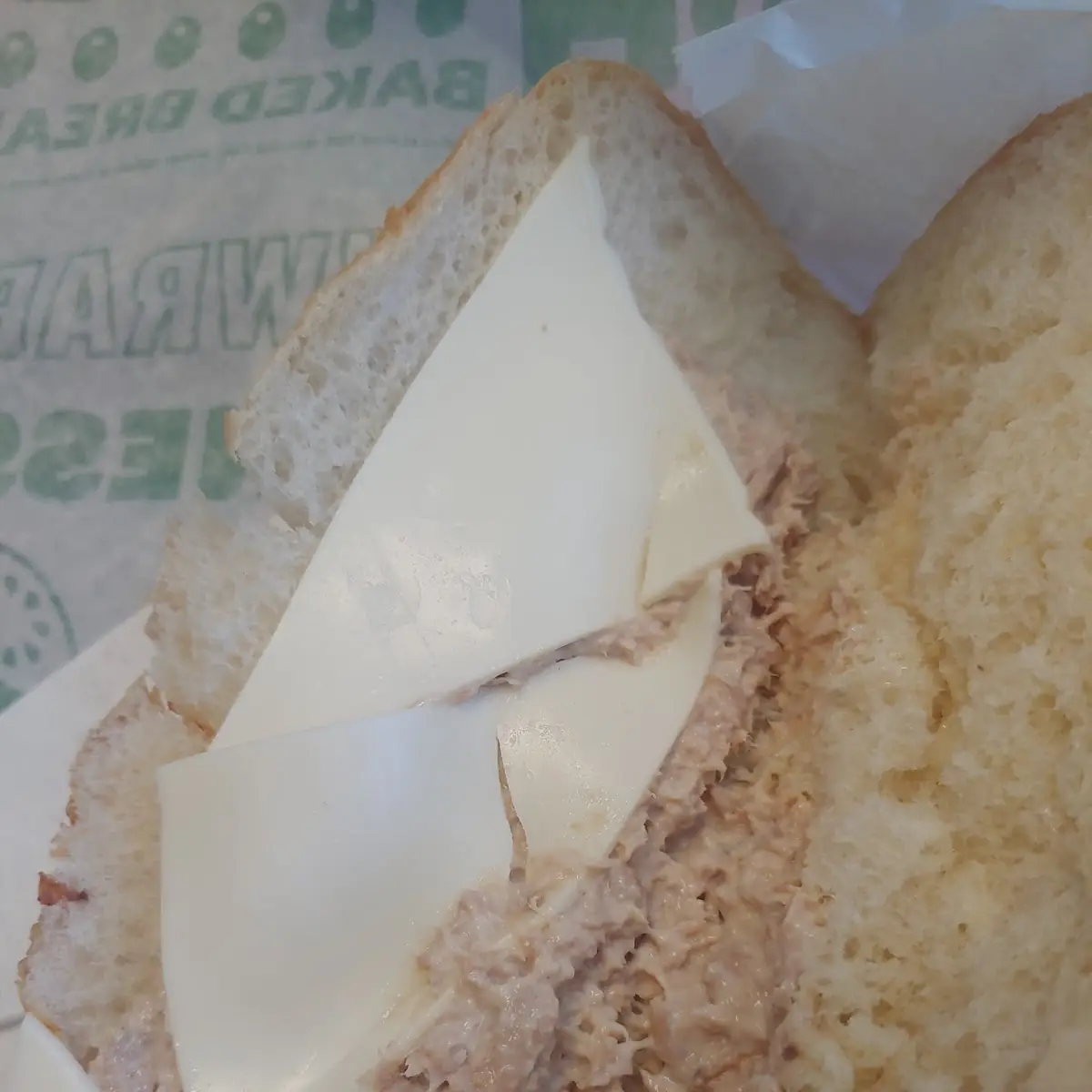 Tuna and Cheese Sub