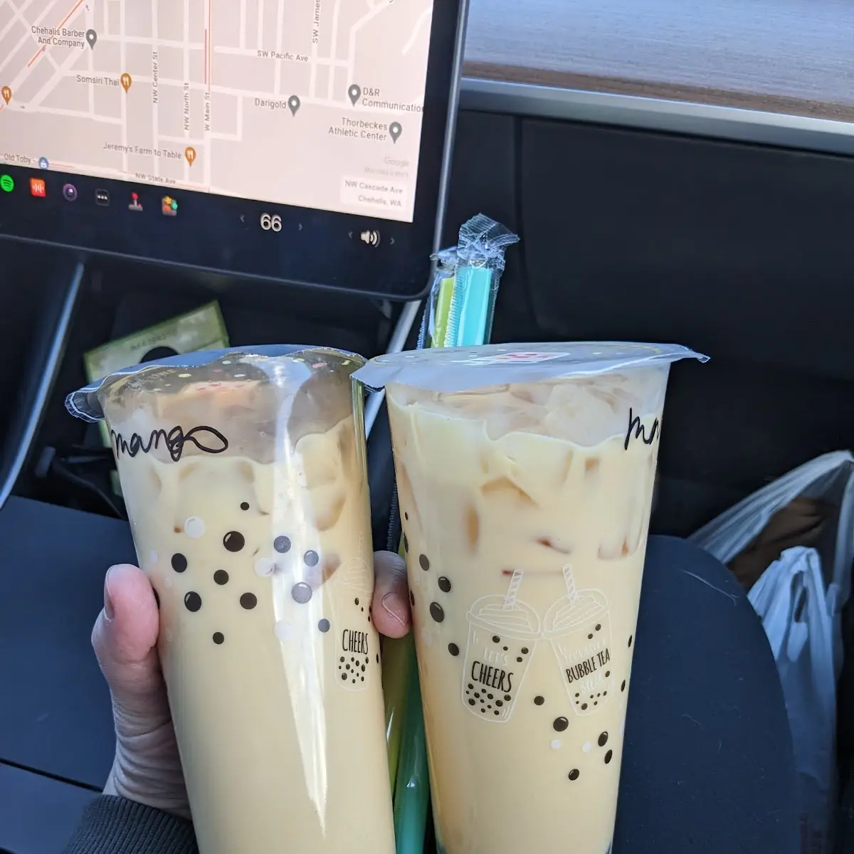 Mango Bubble Tea