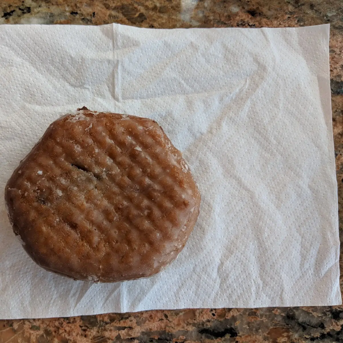 Raspberry Filled Donut