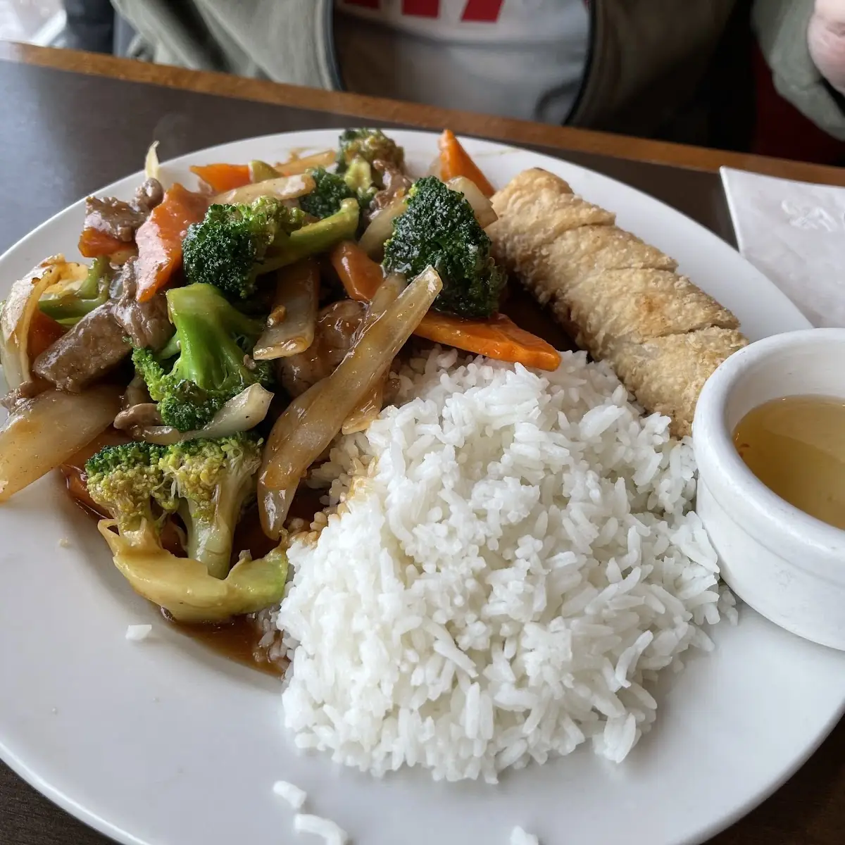 Deep Fried Tofu or Mock Duck with Broccoli