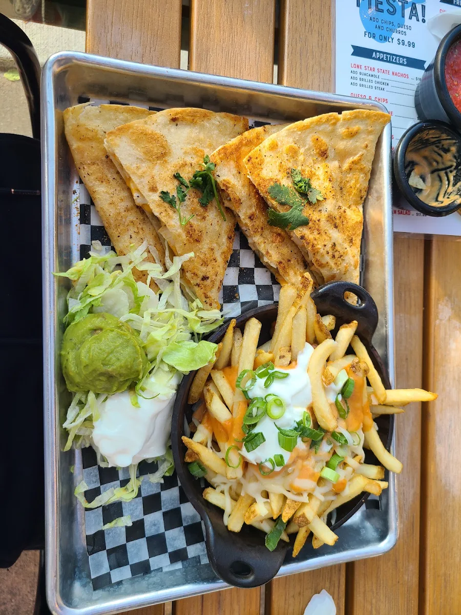 Chicken Quesadilla, Lone Star Texas Grill