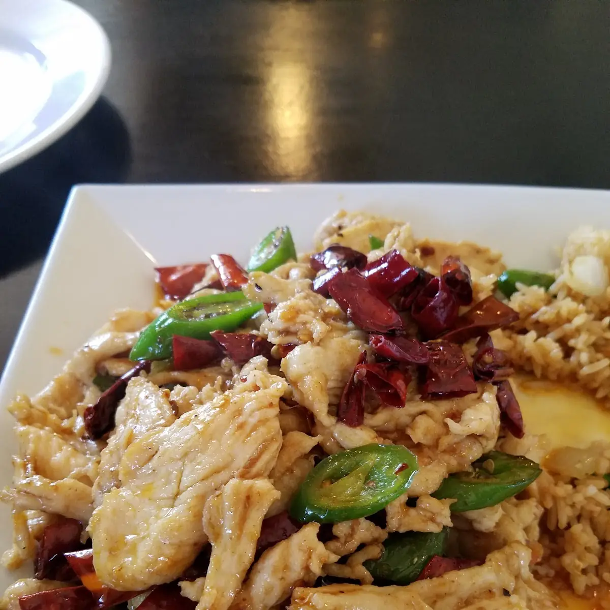 Tri-Pepper Chicken