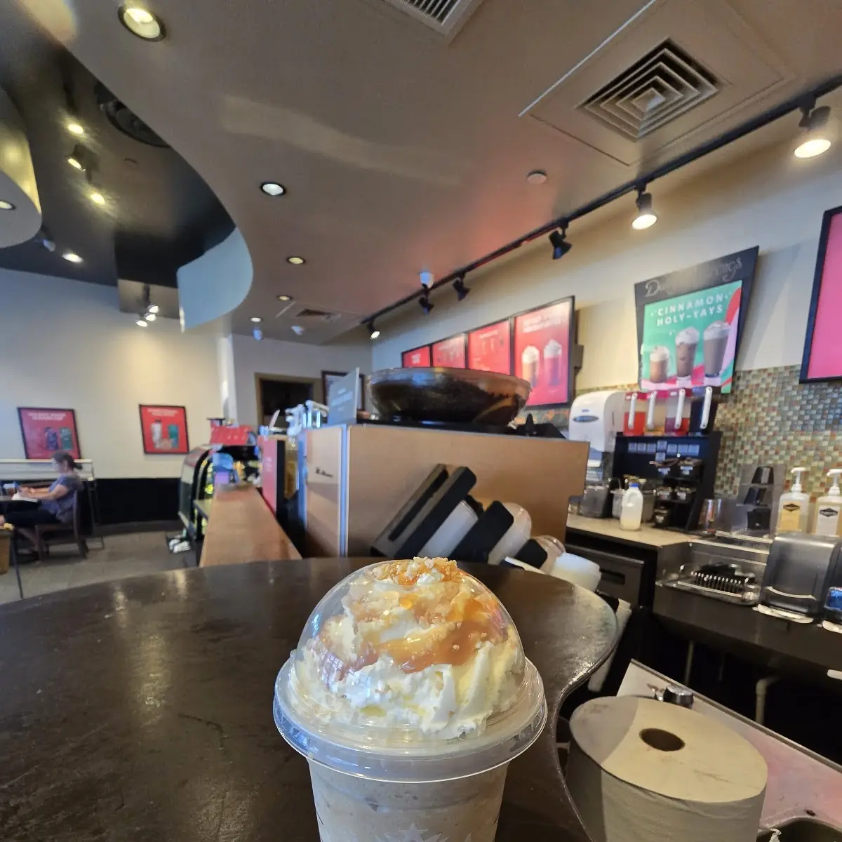 Caramel Crunch Frappe