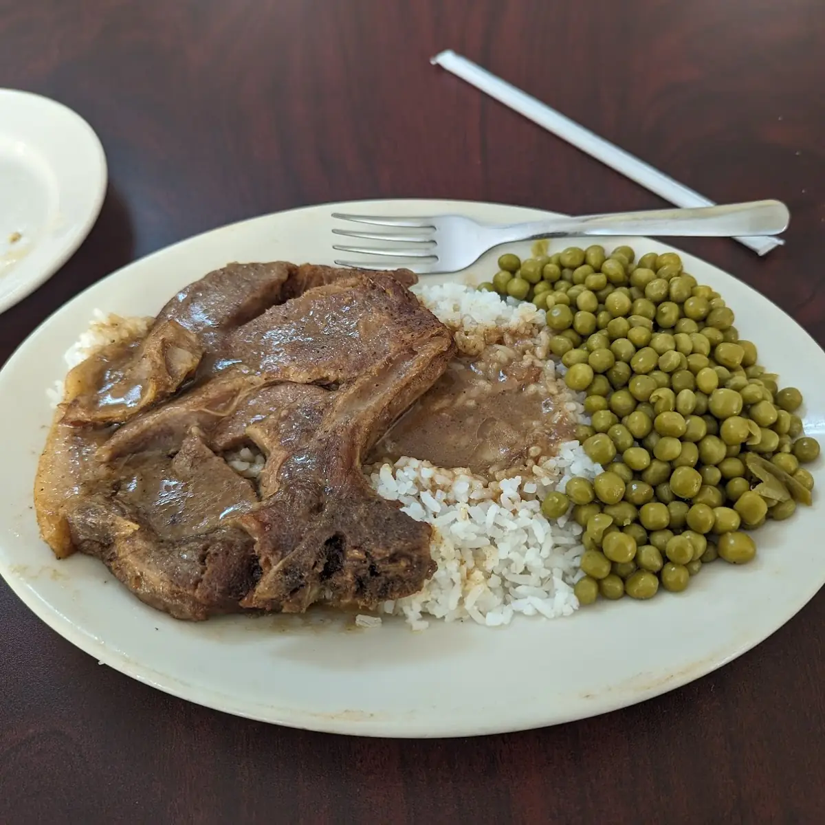 Smothered Pork Chop Dinner