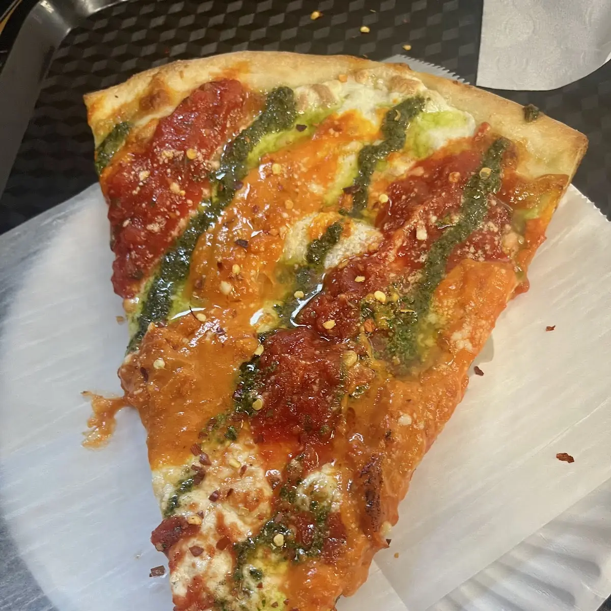 Rainbow Slice of Pizza Slice