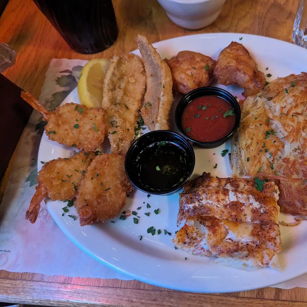 Seafood Combo Platter