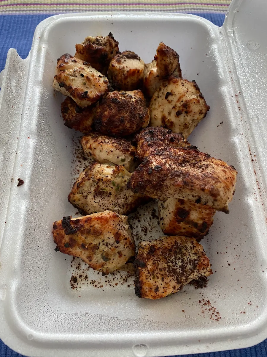 Skewer Chicken, Watan Kabob - Financial Drive