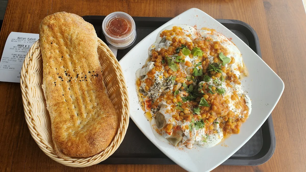 Veggie Mantoo, Watan Kabob - Financial Drive