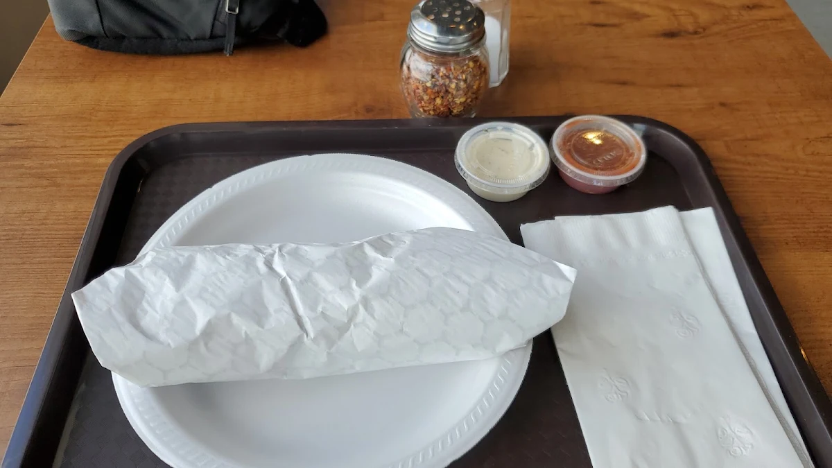 Veggie Wrap, Watan Kabob - Financial Drive