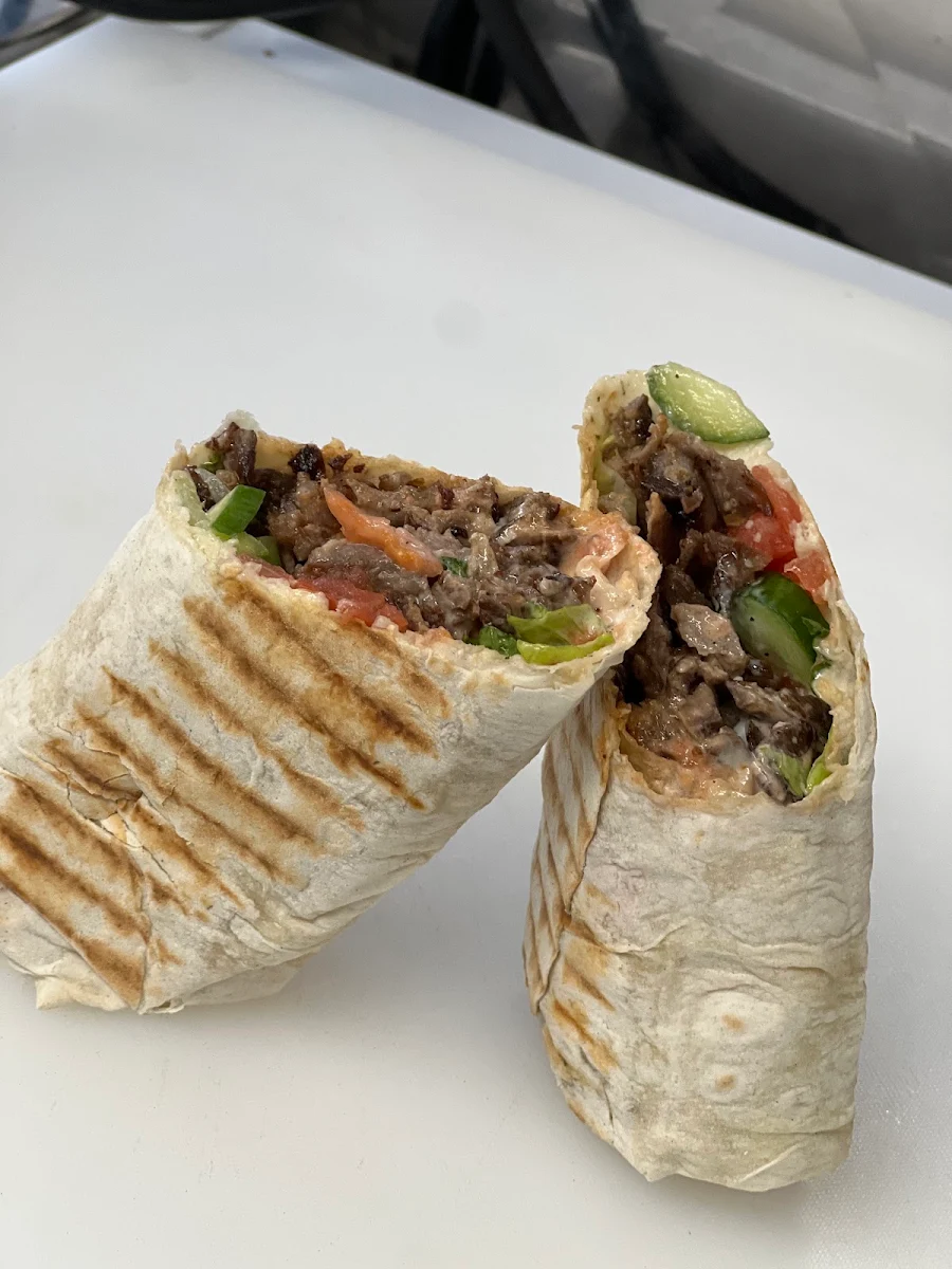 Beef Shawarma Wrap