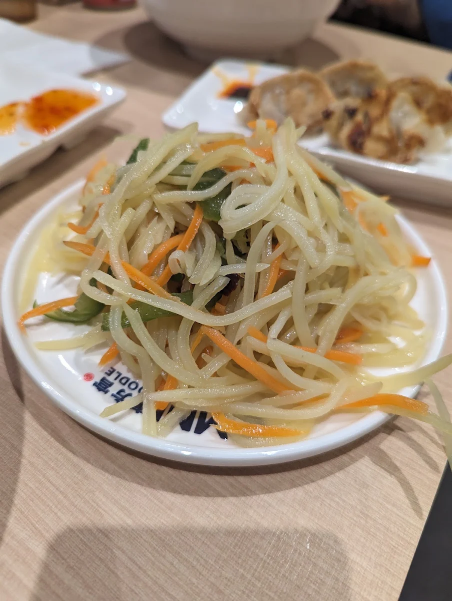 Marinated Shredded Potato Salad