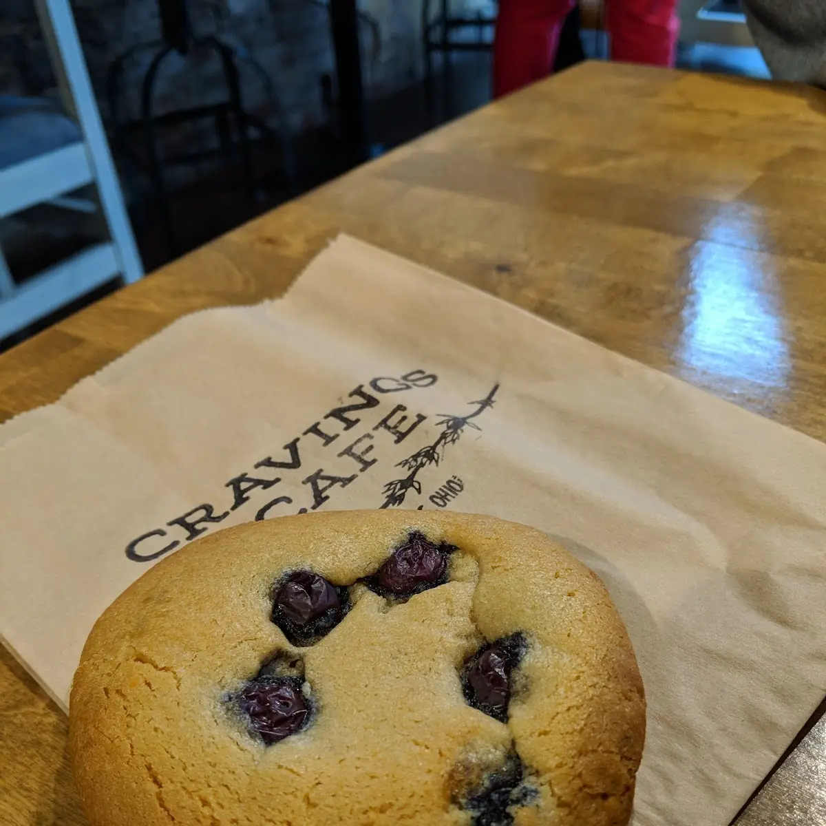 Blueberry Goat Cheese Cookie