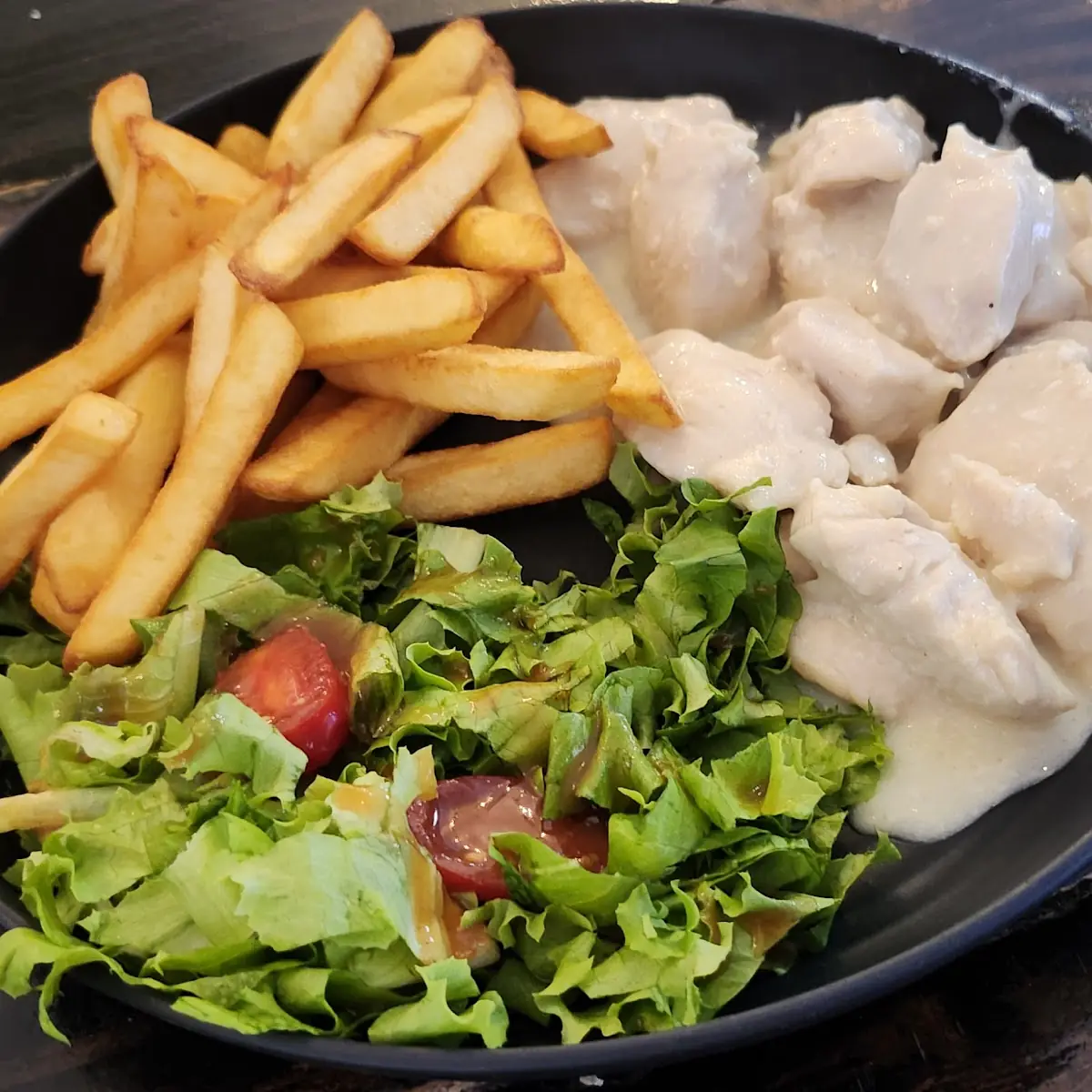 Chicken in Cheese Sauce