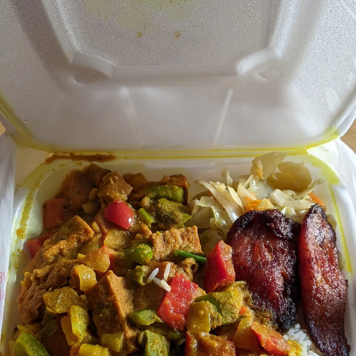 Curry Tofu with Mixed Vegetables