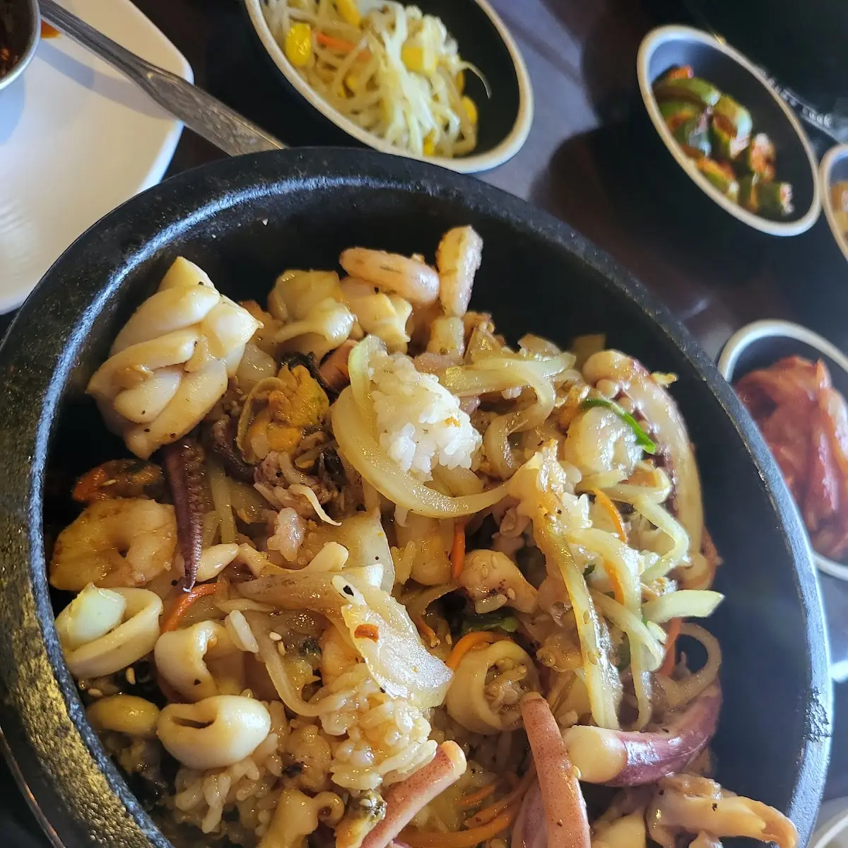 Squid Hot Stone Bibim BAP