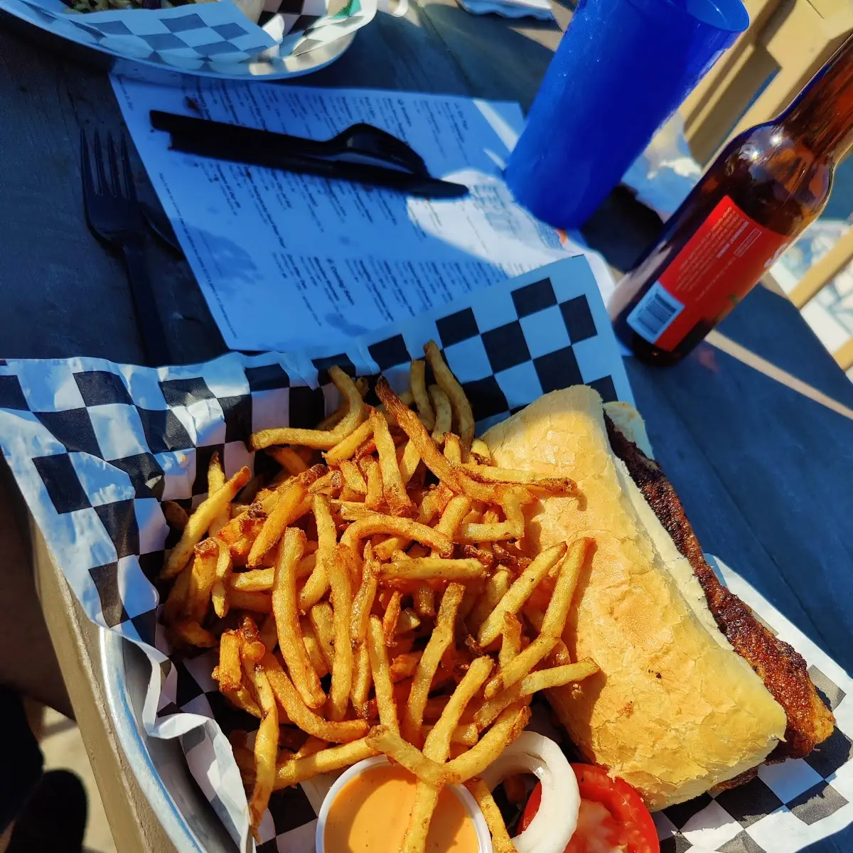 Cajun Fish Sandwich