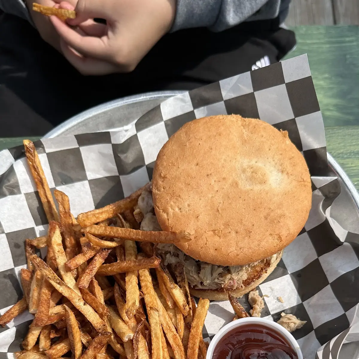Gluten Free Pulled Pork Sandwich