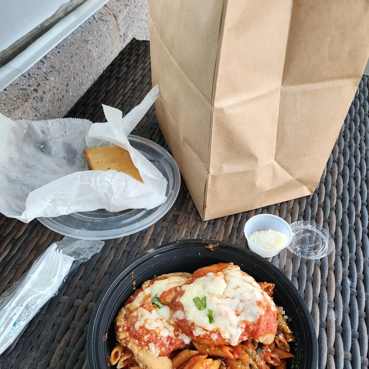 Chicken Parmesan Pasta