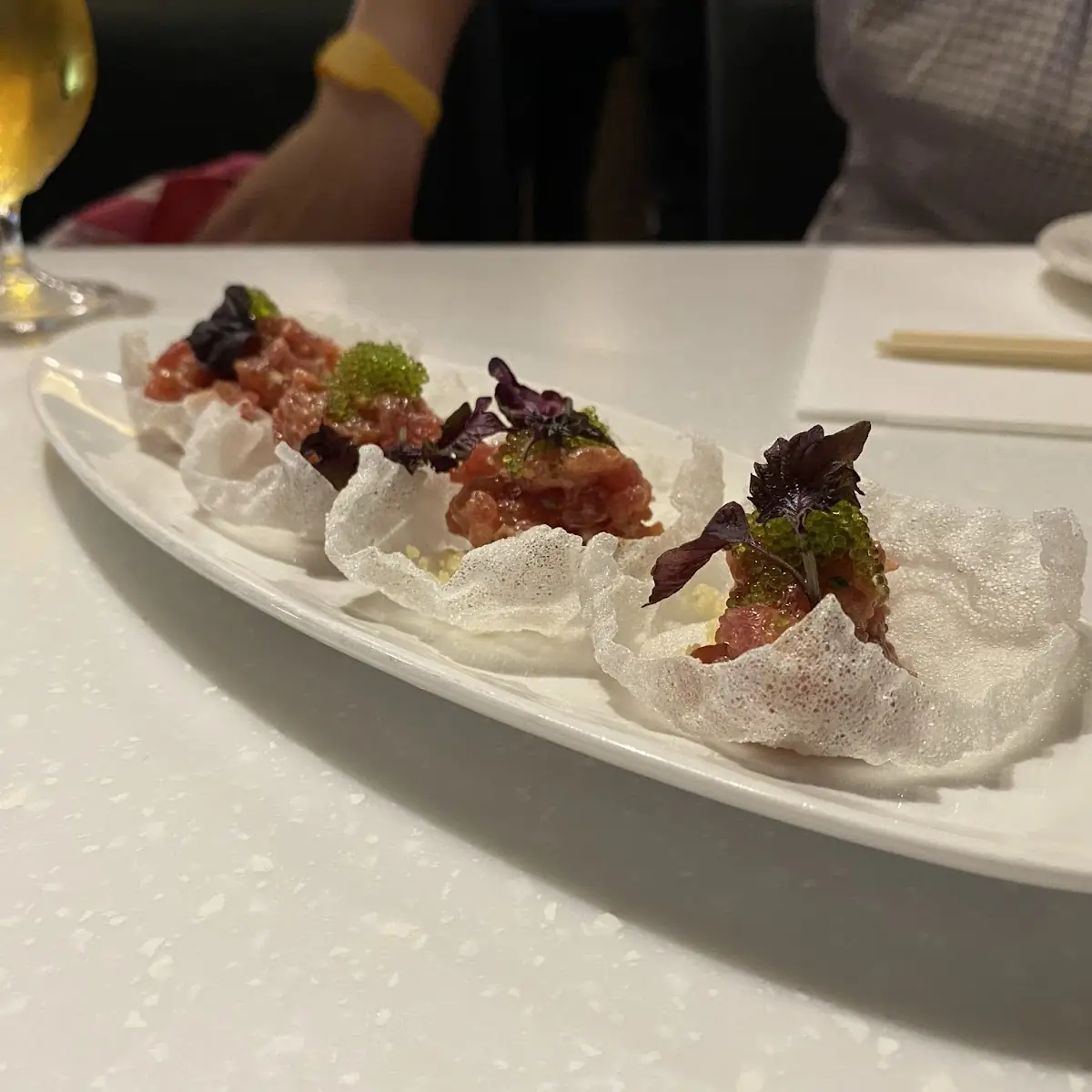 Crispy Rice Chips & Spicy Tuna