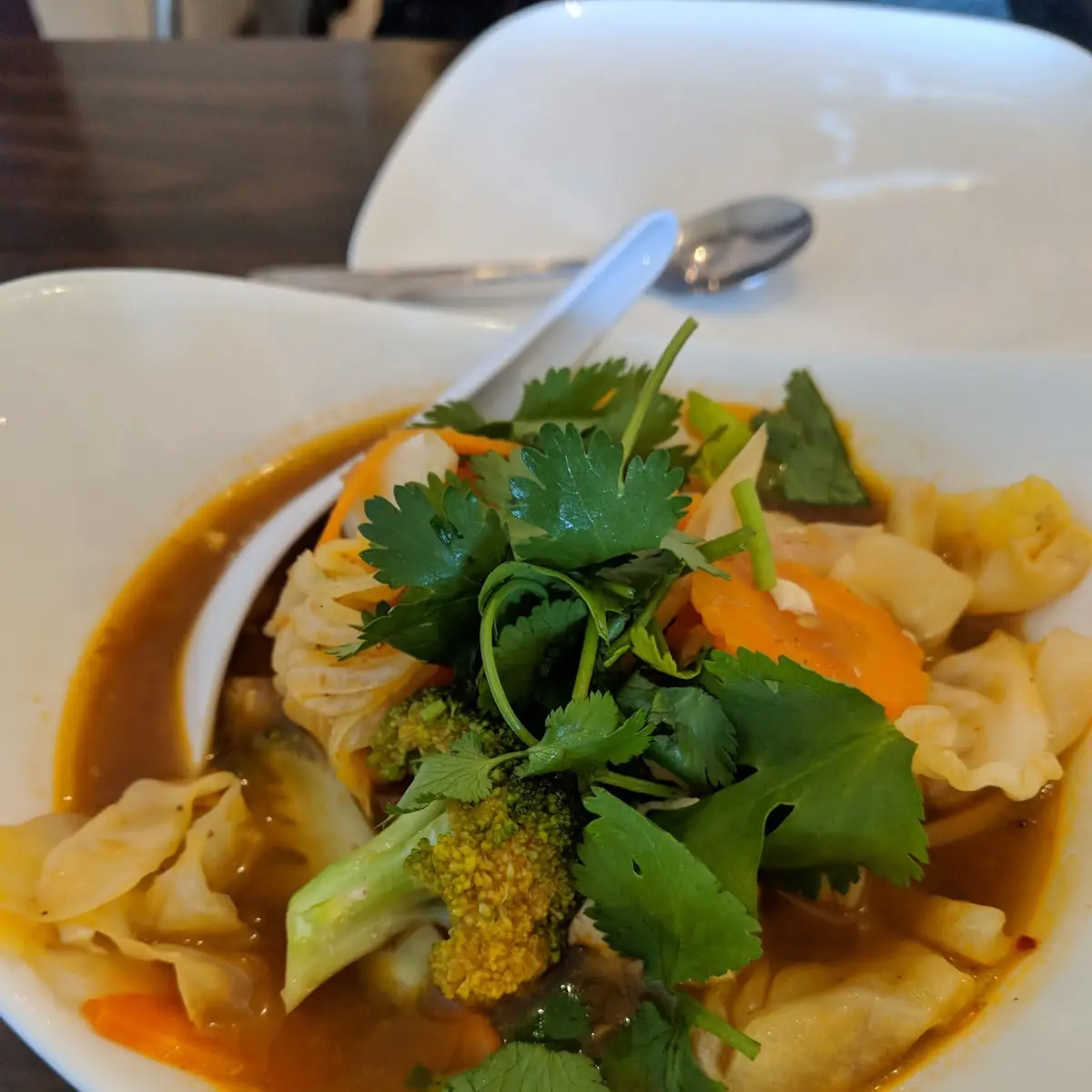 Tom Yum Tofu Vegetable Soup