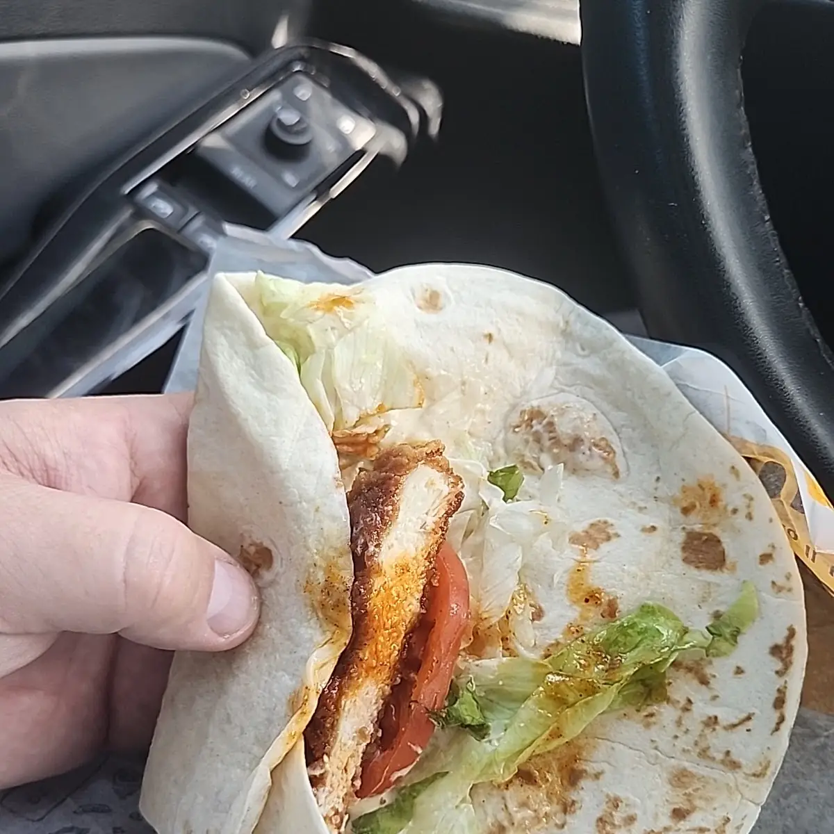 Spicy Chicken Wrap