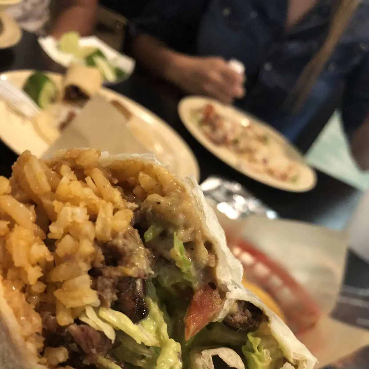 Burrito Sencillo Asada Grilled Steak