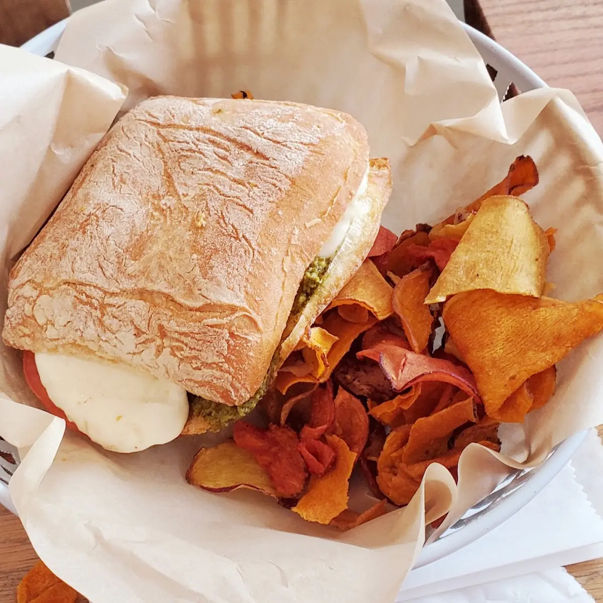 Tomato Mutz Sandwich