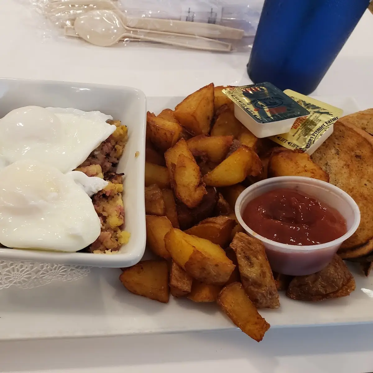 Corned Beef Hash and Eggs