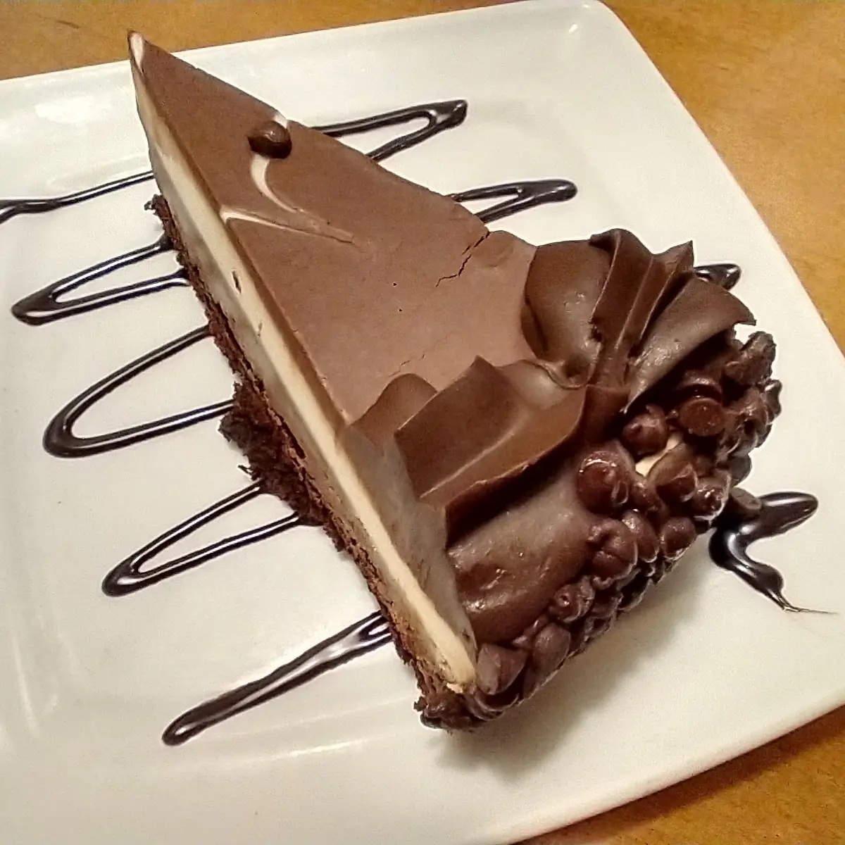 Black Tie Mousse Cake