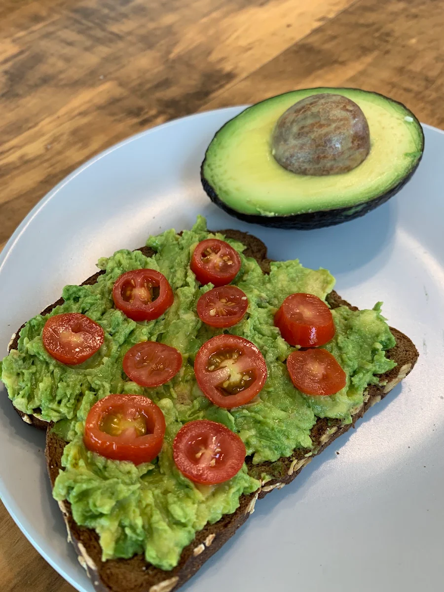 Beet Avocado Toast