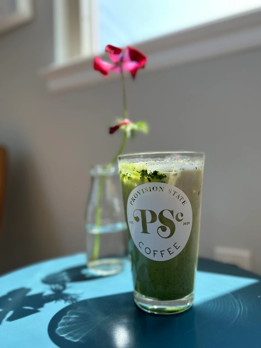Strawberry Matcha Latte