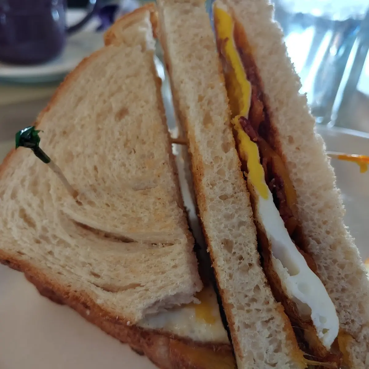 Breakfast Sandwich with Bacon