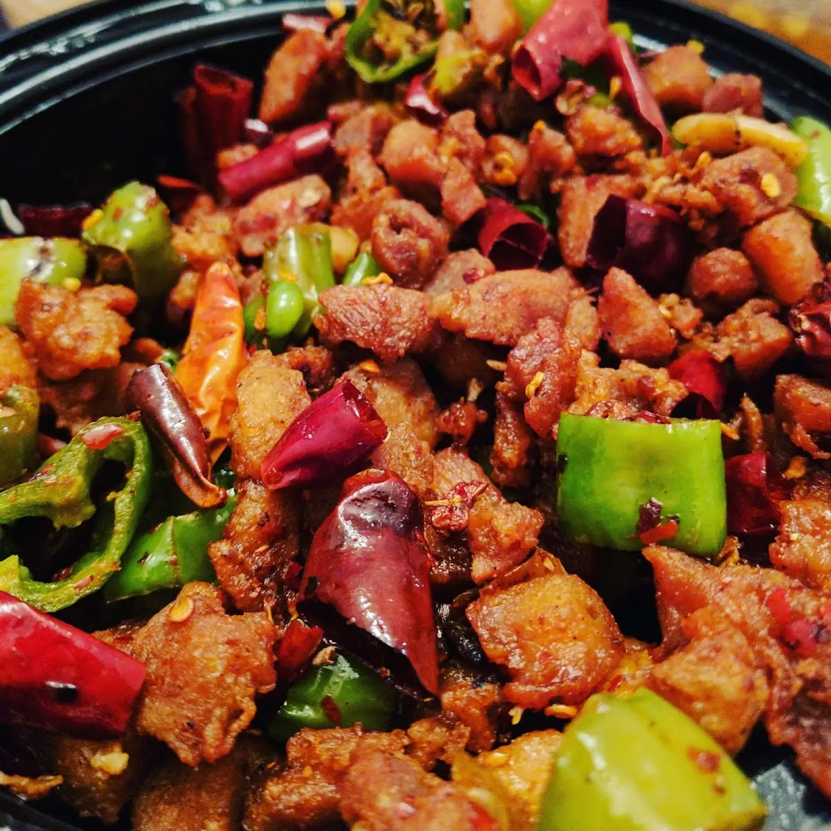 Three Pepper Chicken