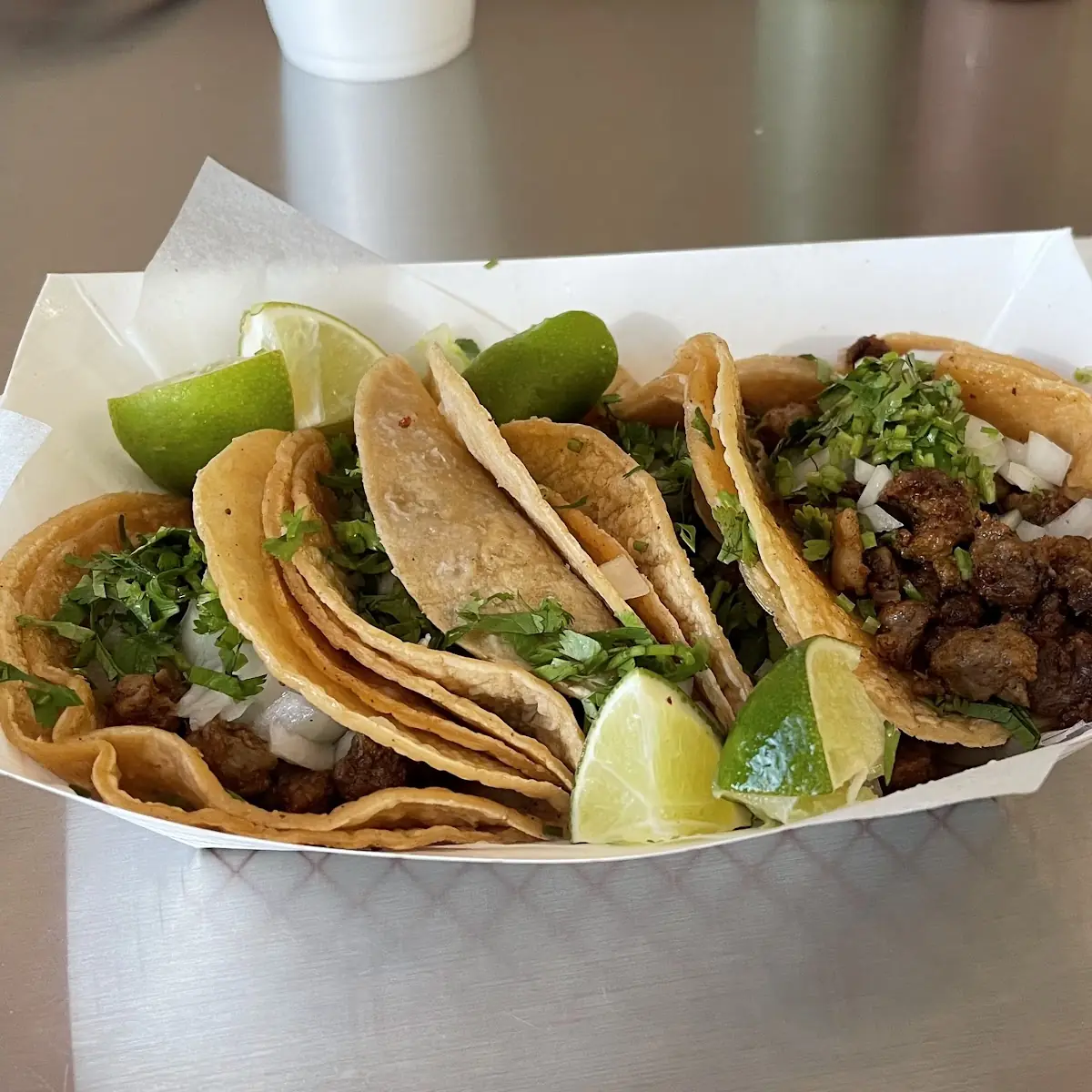 Quesabirra Steamed Beef Taco