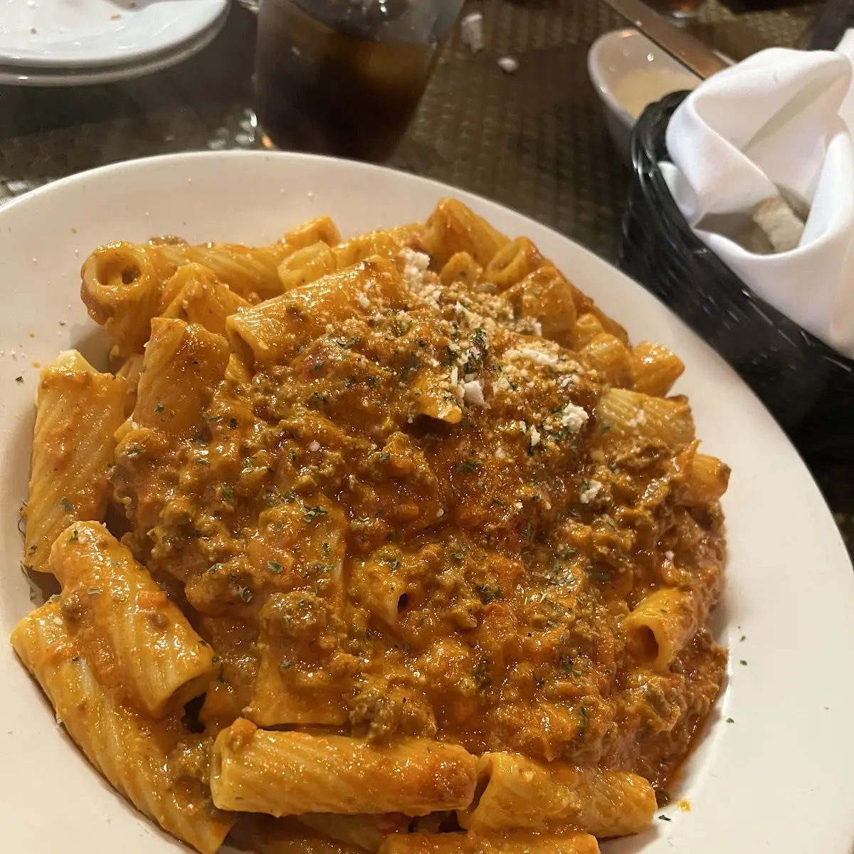 Rigatoni Bolognese