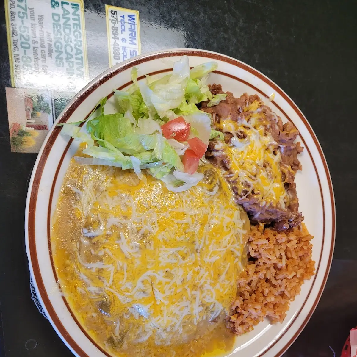 The Enchilada Plate