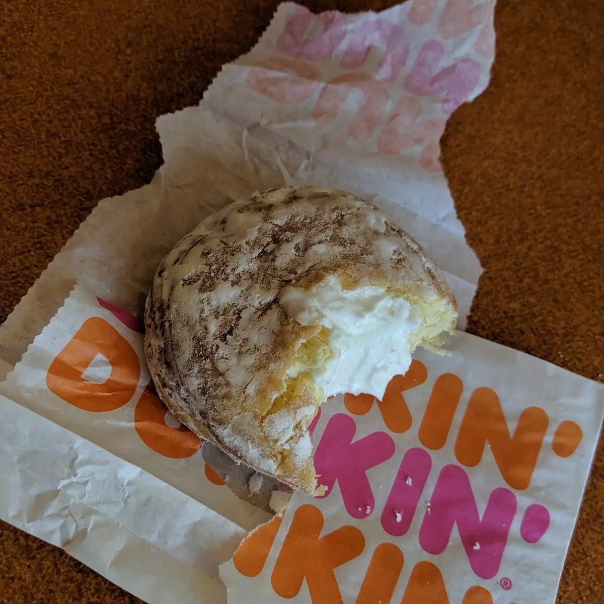 Vanilla Cream Donut