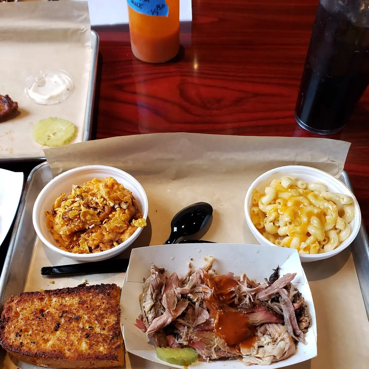 Pulled Pork Platter with Sweet Potato