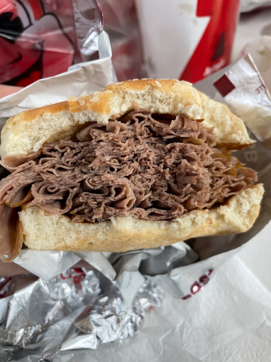 Double Roast Beef Sandwich