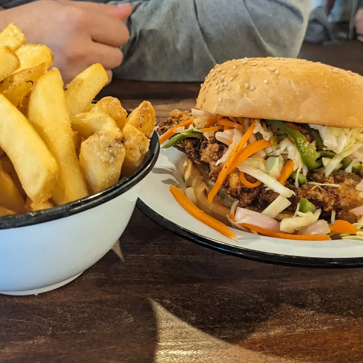 Korean Fried Chicken Sandwich