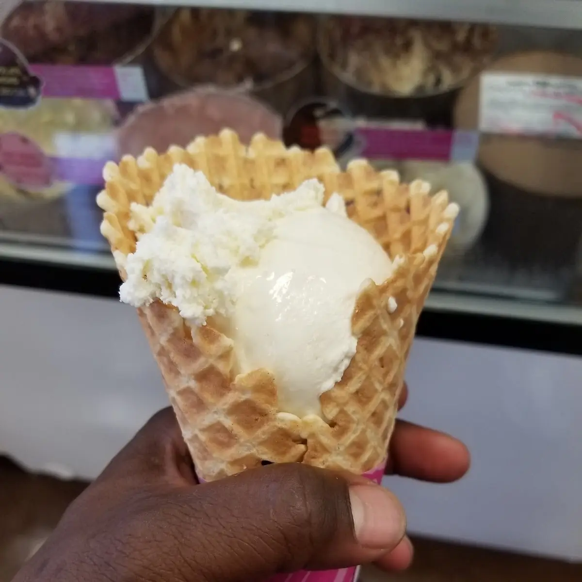 Fresh-Baked Waffle Cone