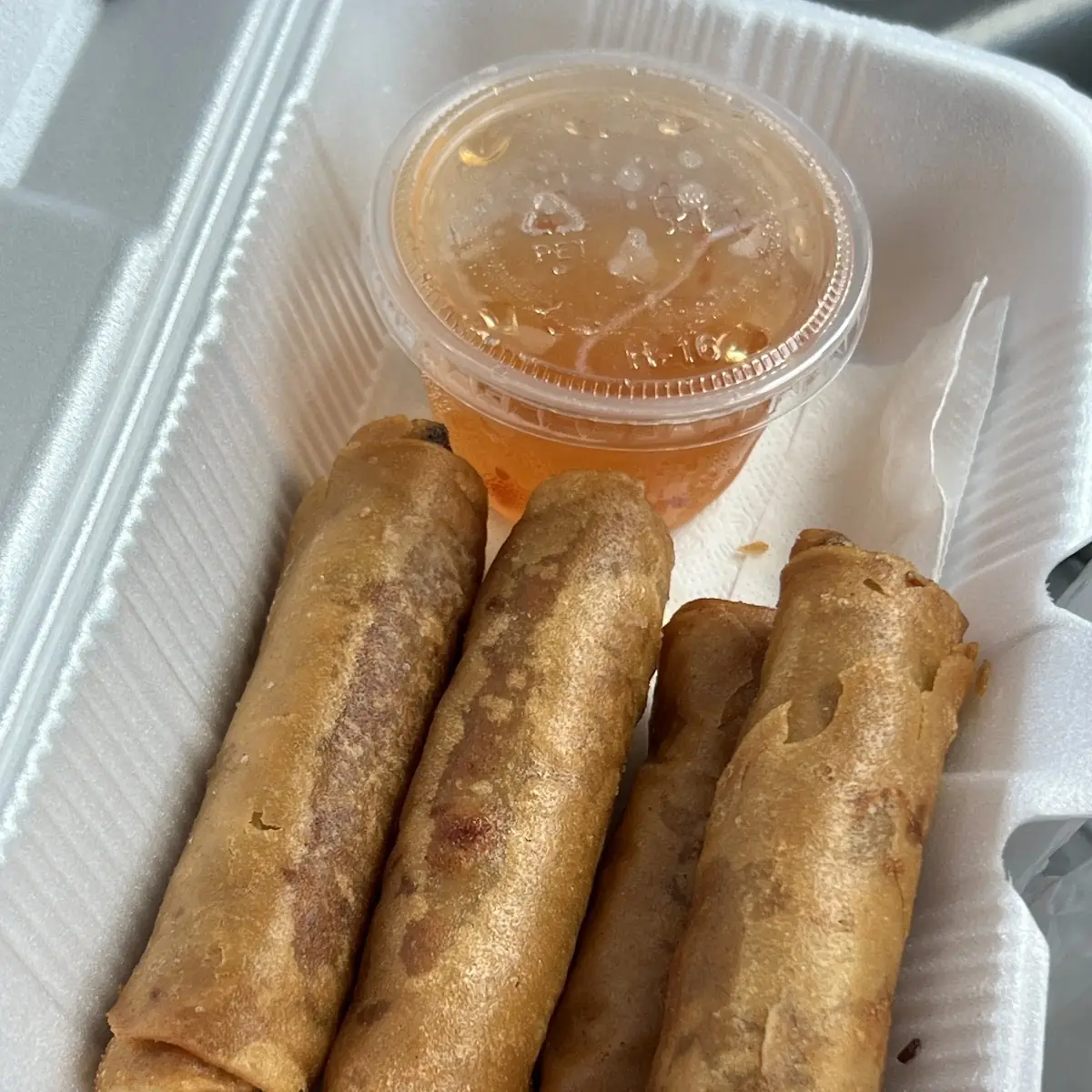 Bbq Pork Egg Rolls Bún Thịt Nướng & Chả Giò