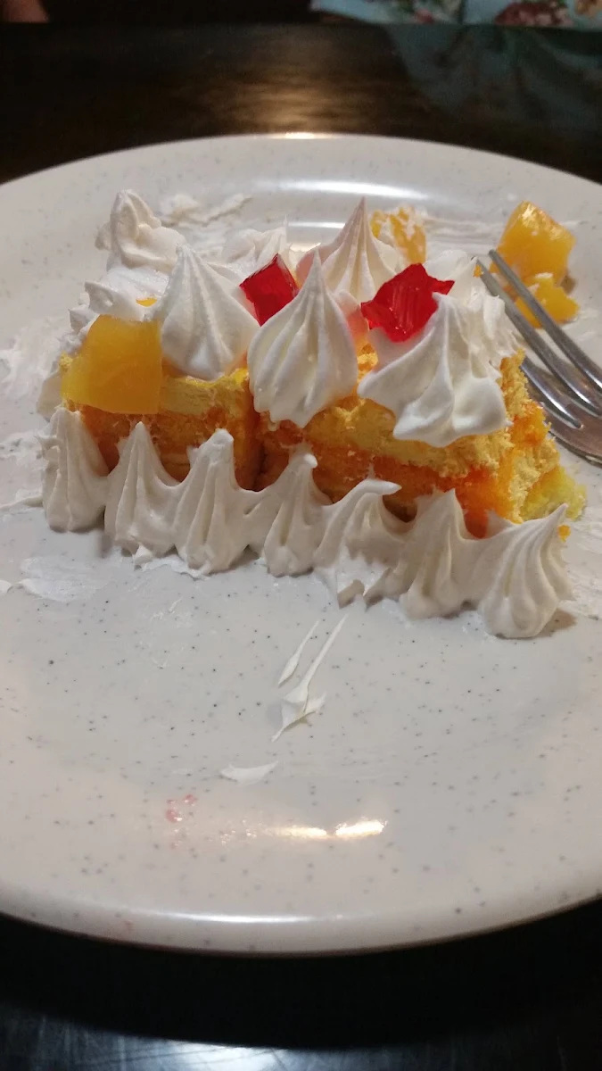 Birthday Cake Presented by the Restaurant