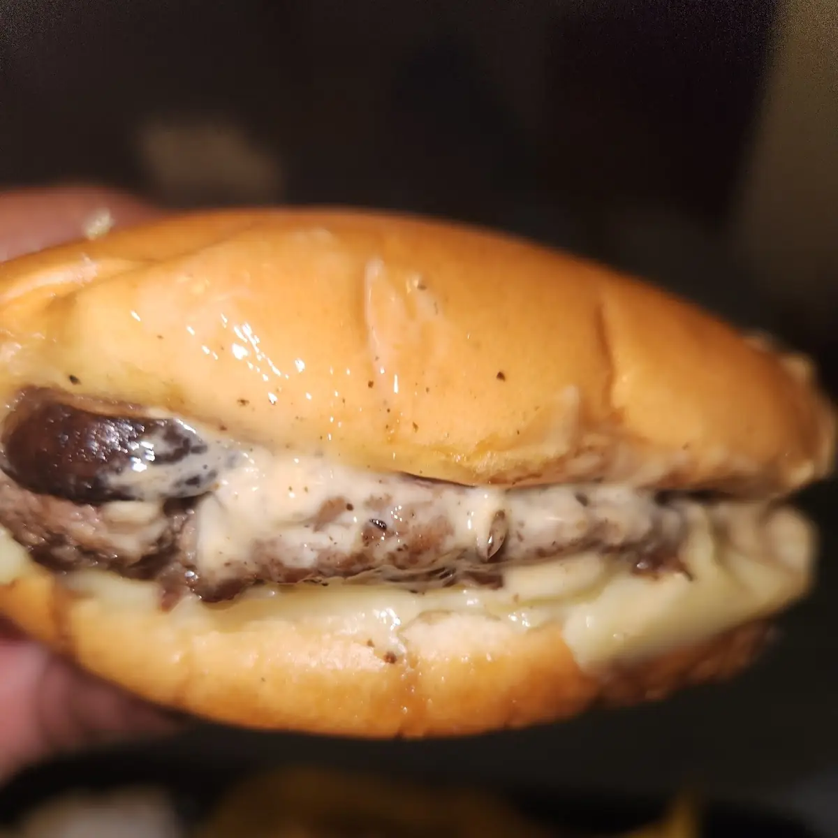 Mushroom Swiss Burger