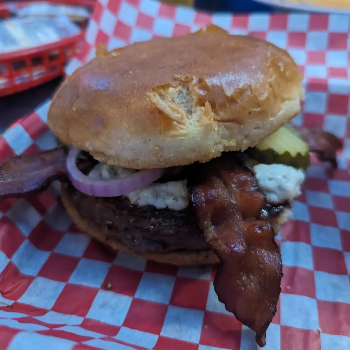 State Fair Pork Burger