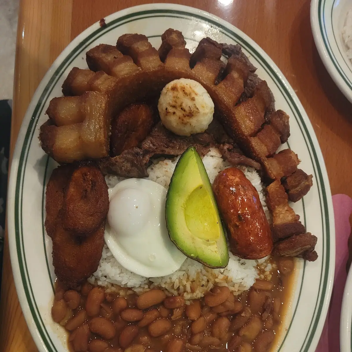 Bandeja Paisa Typical Platter