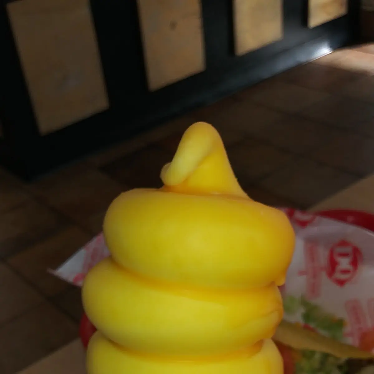 Dreamsickle Dipped Cone