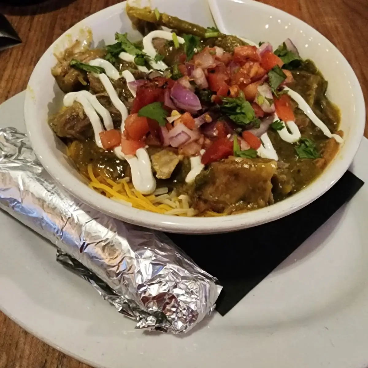 Pork Chile Verde Bowl